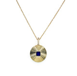 Disc Pendant Necklace