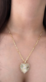 Heart Burst Necklace
