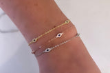 Dainty Evil Eye Bracelet