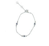 Dainty Evil Eye Bracelet