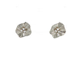Waved Flower Stud