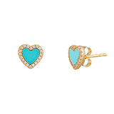 Mini Heart Stud