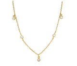 Diamond By The Yard Charm Choker