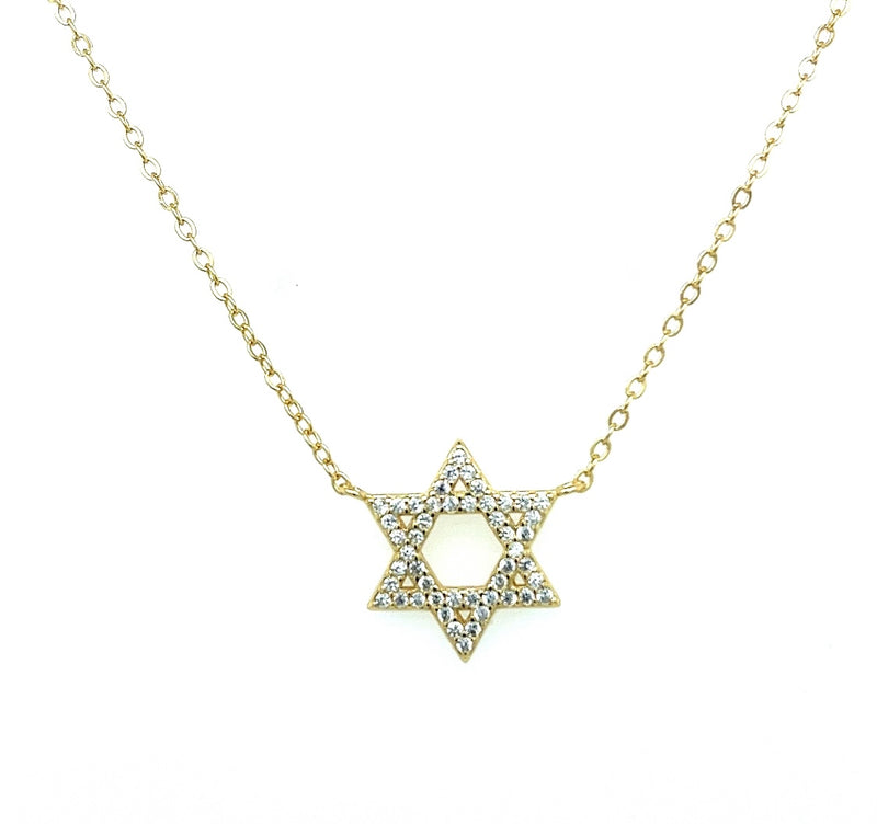 Wholesale Beebeecraft 8Pcs/Box Star of David Charms Clear Cubic