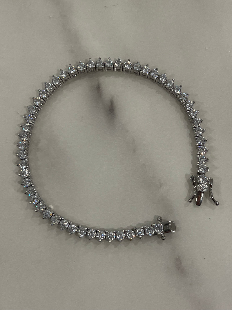 Scalloped Tennis Bracelet
