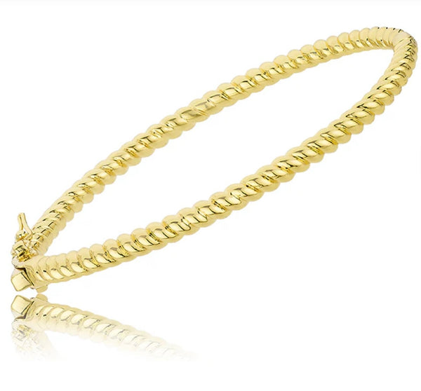 Rope Oval Bangle