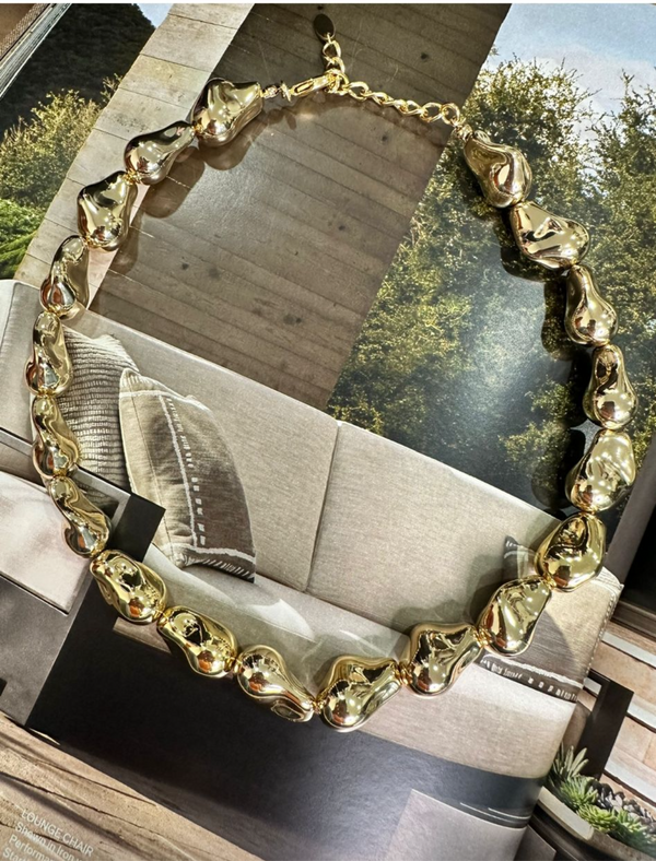 Lola Bean Gold Necklace