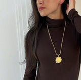 One of A Kind Medallion Necklace