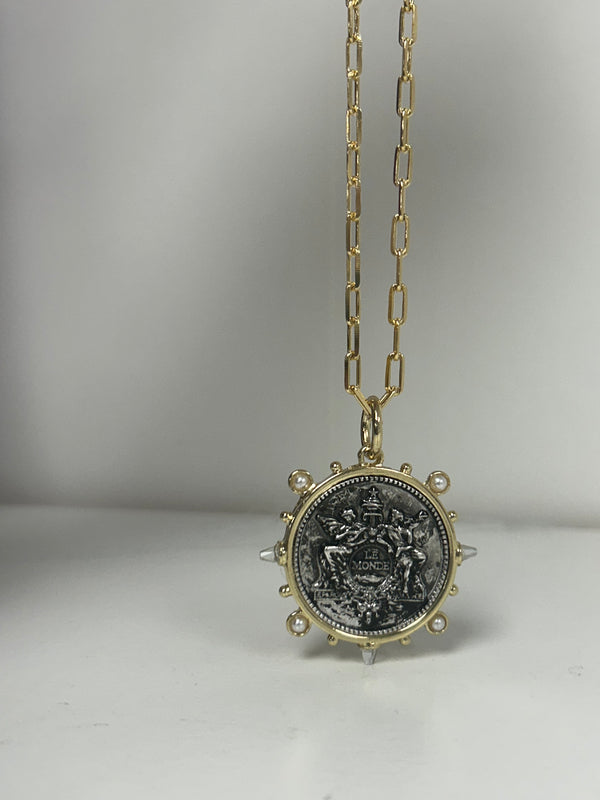 Angel Medallion Necklace