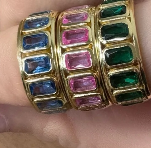 Emerald Cut Rings