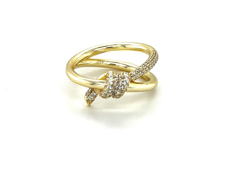 Pave Knot Ring