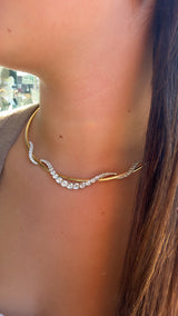 Diamond Vine Choker