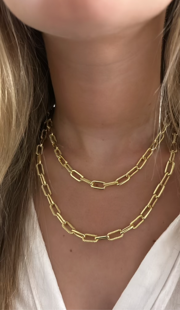 Paperclip Rope Chain