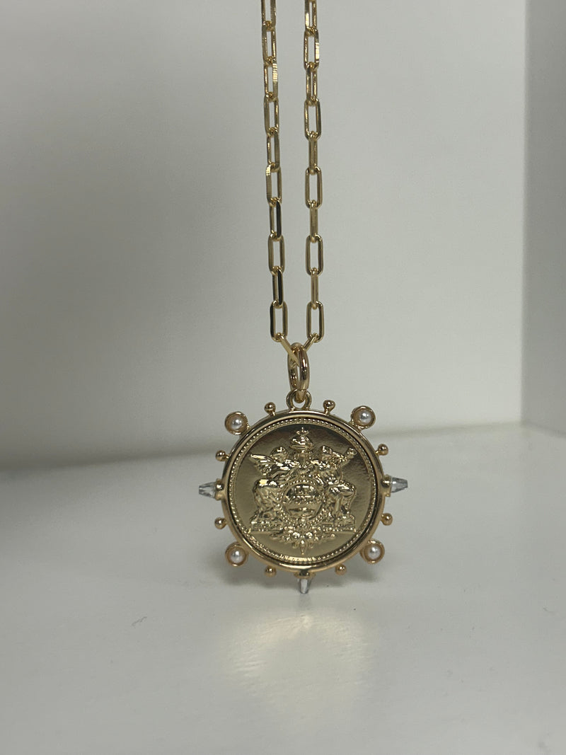 Angel Medallion Necklace