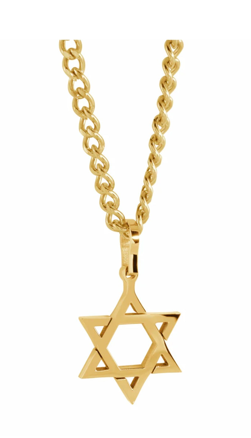 CLASSIC STAR OF DAVID PENDANT