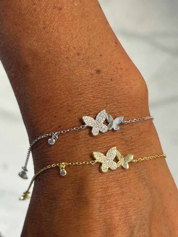 Double Butterfly Bracelet