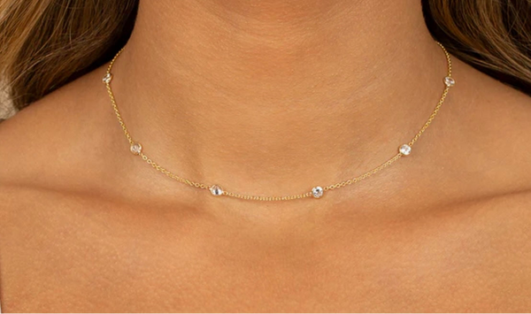 Diamond by the Yard Choker