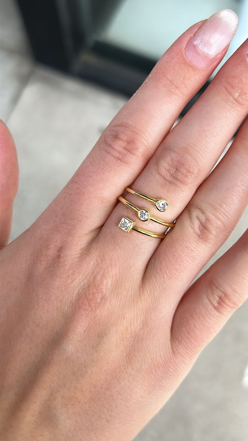 Madeline Art Deco Ring