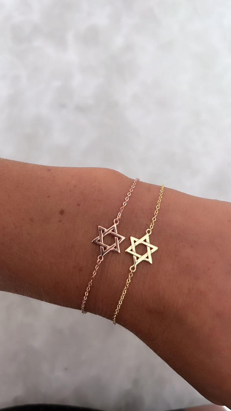 Star of David Diamond Bracelet – Meira T Boutique