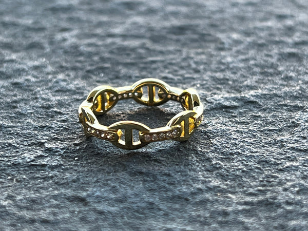 Mini Bottle Cap With Cz Ring