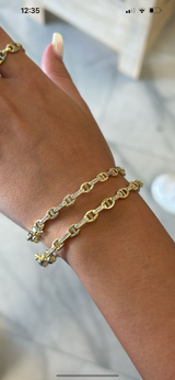 Dainty Bottle Cap Bangle