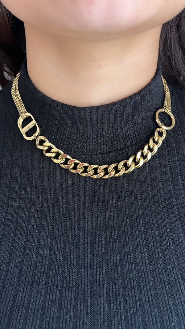 Vintage Multi Chain Necklace