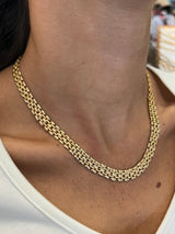 Mesh Chain Necklace