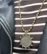One of A Kind Medallion Necklace