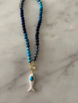Fish Beaded Necklace