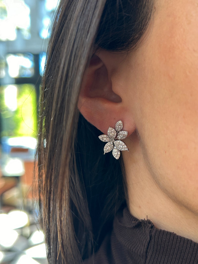 Aura Cluster Statement Earrings