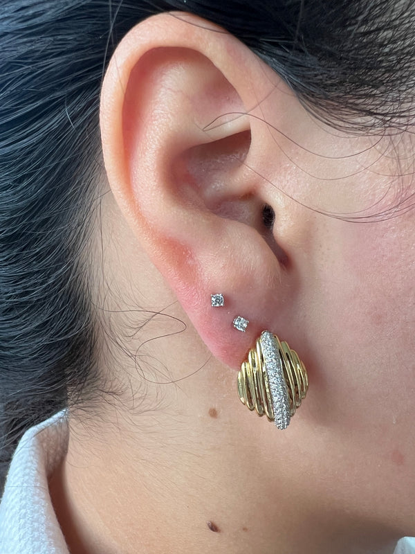 Scarlet Drop Stud