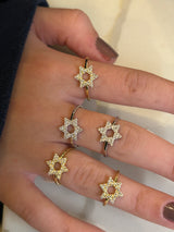 Mini Star of David Ring