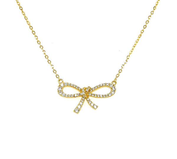 Bow Necklace