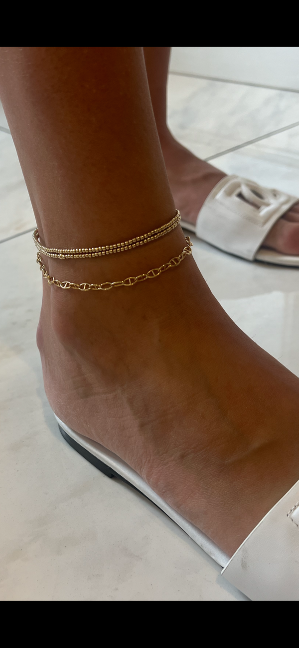 Mini Bottle Cap Anklet