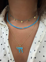 Turquoise Beaded Necklace