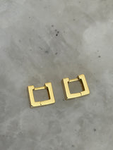 Bold Square Hoops