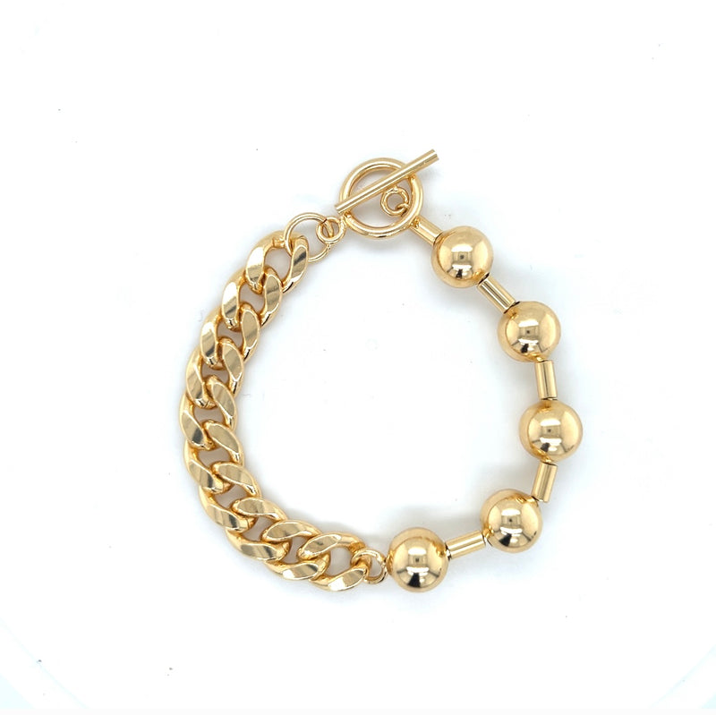 Chunky Multi Chain Bracelet