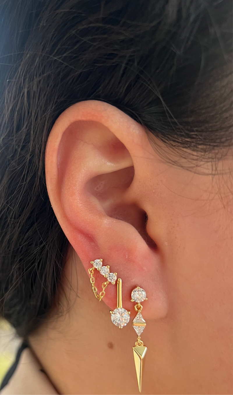 Mia Multi Cz Stud Set
