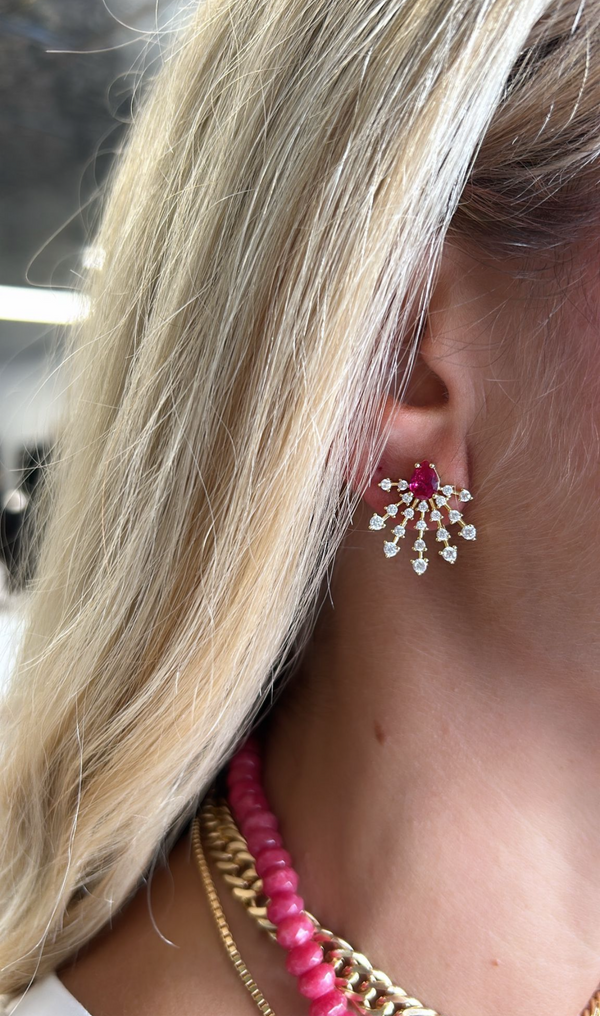 Ariana Sunburst earring