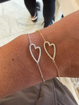 Grace Open Heart Bracelet