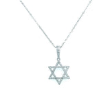 Pave Medium Star Of David Pendant