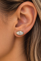 The Marquise Statement Stud
