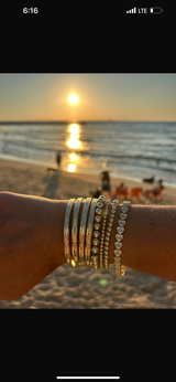 Gold Filled Moroccan  Bangles