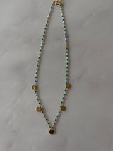 The Capri Coin Choker Necklace