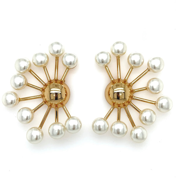 Sunburst Pearl Studs