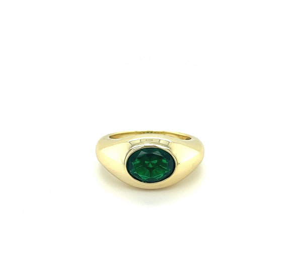 Art Deco Emerald Ring