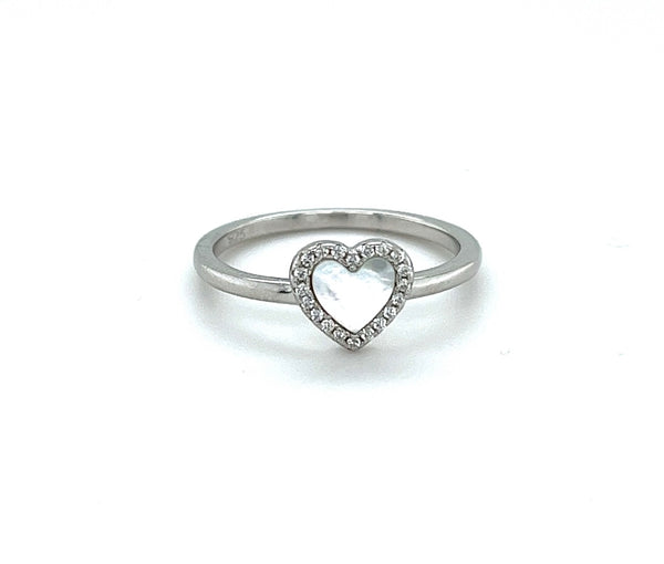 Silver Heart Ring