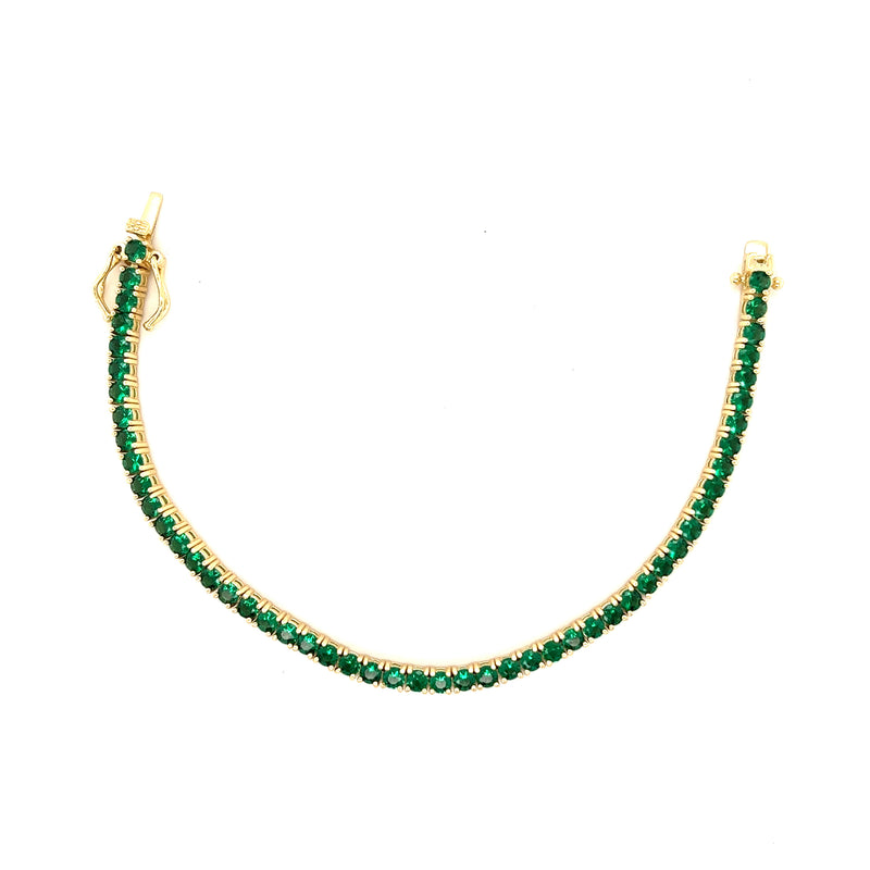 Large Emerald Bracelet