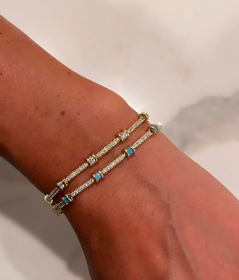 Pave Tennis Bracelet