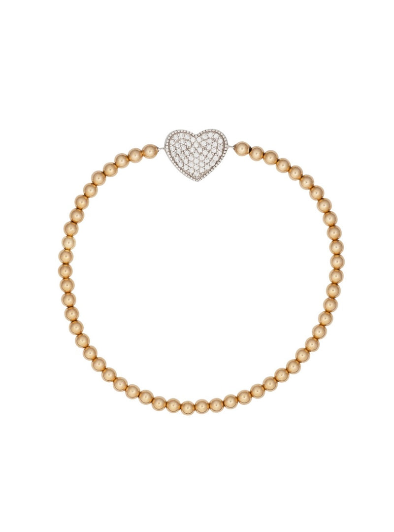 CZ Heart Bracelet